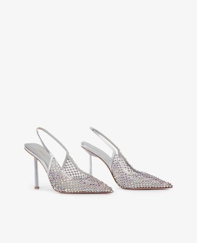  LE SILLA - Giày cao gót nữ bít mũi phối quai Chanel Gilda 