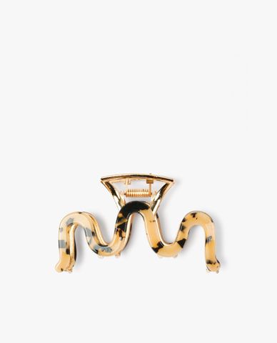  CECI - Kẹp tóc càng cua dáng dài phối hoạ tiết độc đáo 