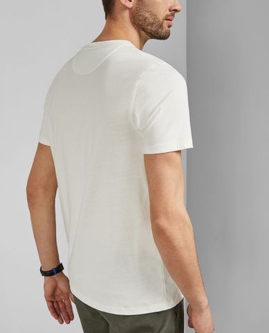  TED BAKER - Áo thun nam cổ tròn họa tiết tranh vẽ cảnh Hotsun 