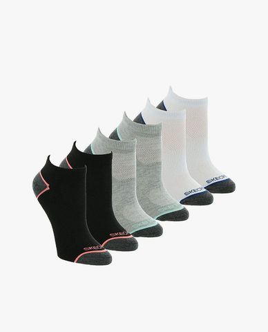  SKECHERS - Set 6 đôi vớ nữ cổ thấp thời trang 