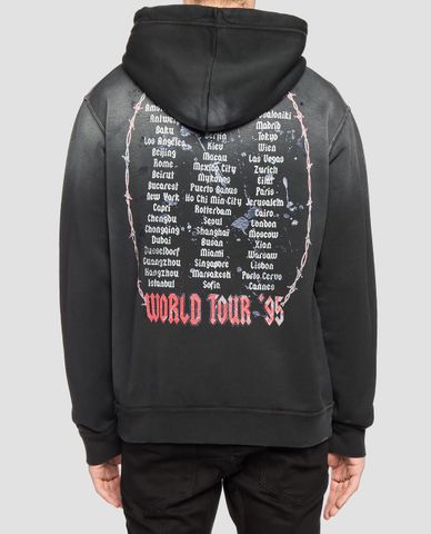  DSQUARED2 - Áo sweatshirt nam họa tiết in trước và sau 