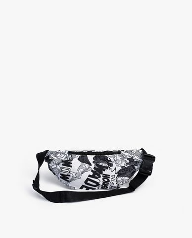  CECI - Túi bao tử phối zip họa tiết in thời trang 