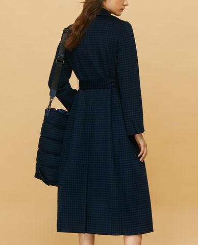  MAX&Co. - Áo blazer nữ dáng dài phối thắt lưng Run In Pure Wool 