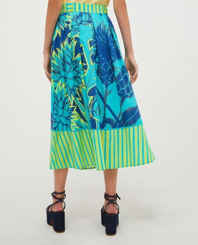  MAX&Co. - Chân váy xếp tầng midi phối hoa văn Roll 