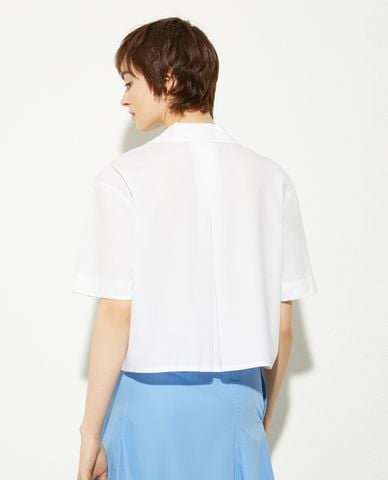  MAX&Co. - Áo sơ mi nữ cổ bẻ tay ngắn Brunner 