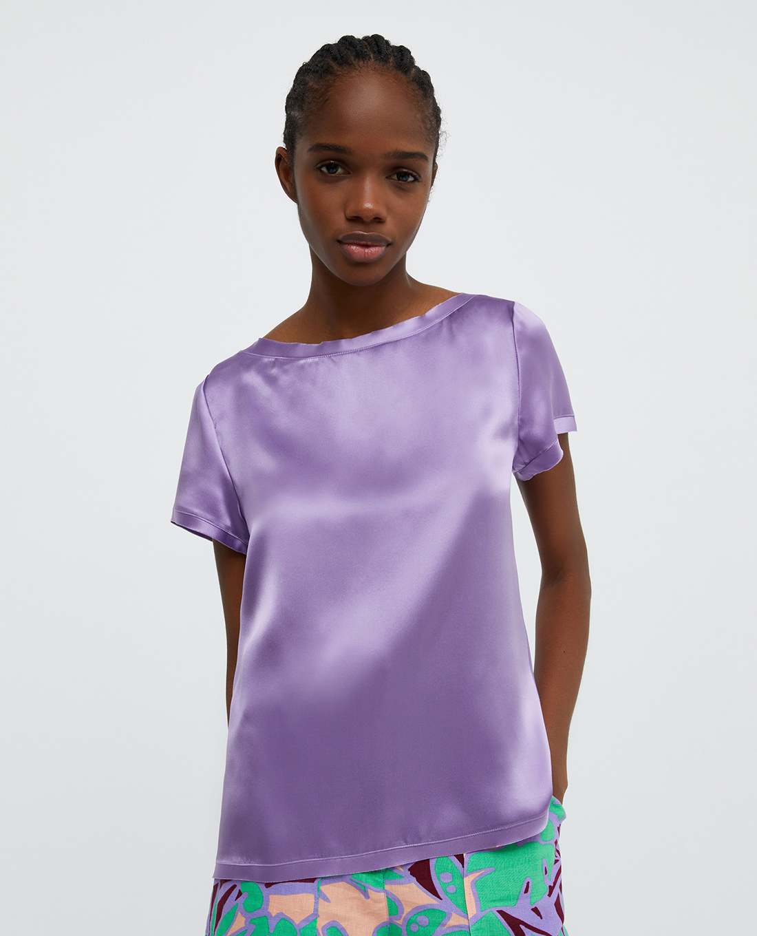 MAX&Co. - Áo kiểu cổ thuyền tay ngắn Lirico