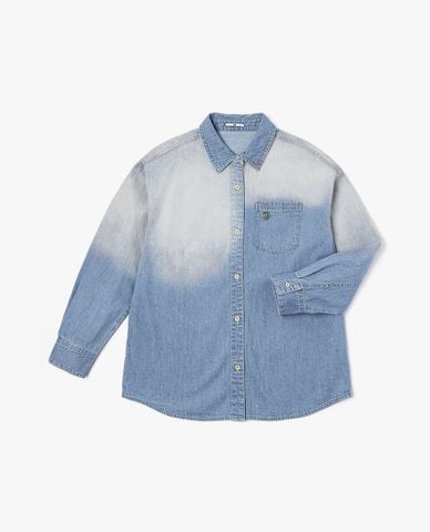  LEE - Áo sơ mi denim nữ Modern Oversized 