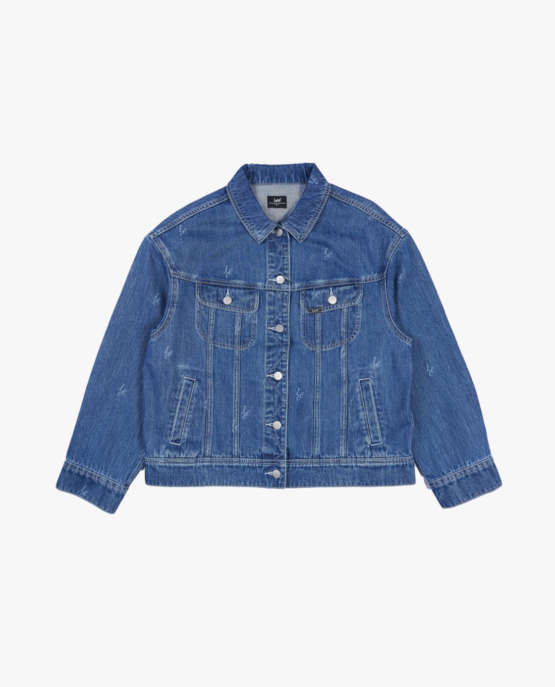 LEE - Áo khoác denim nữ Modern Relax