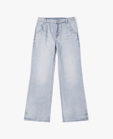  LEE - Quần jeans nữ ống rộng Indigo 