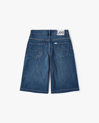  LEE - Quần short jeans nữ wash bạc Modern 