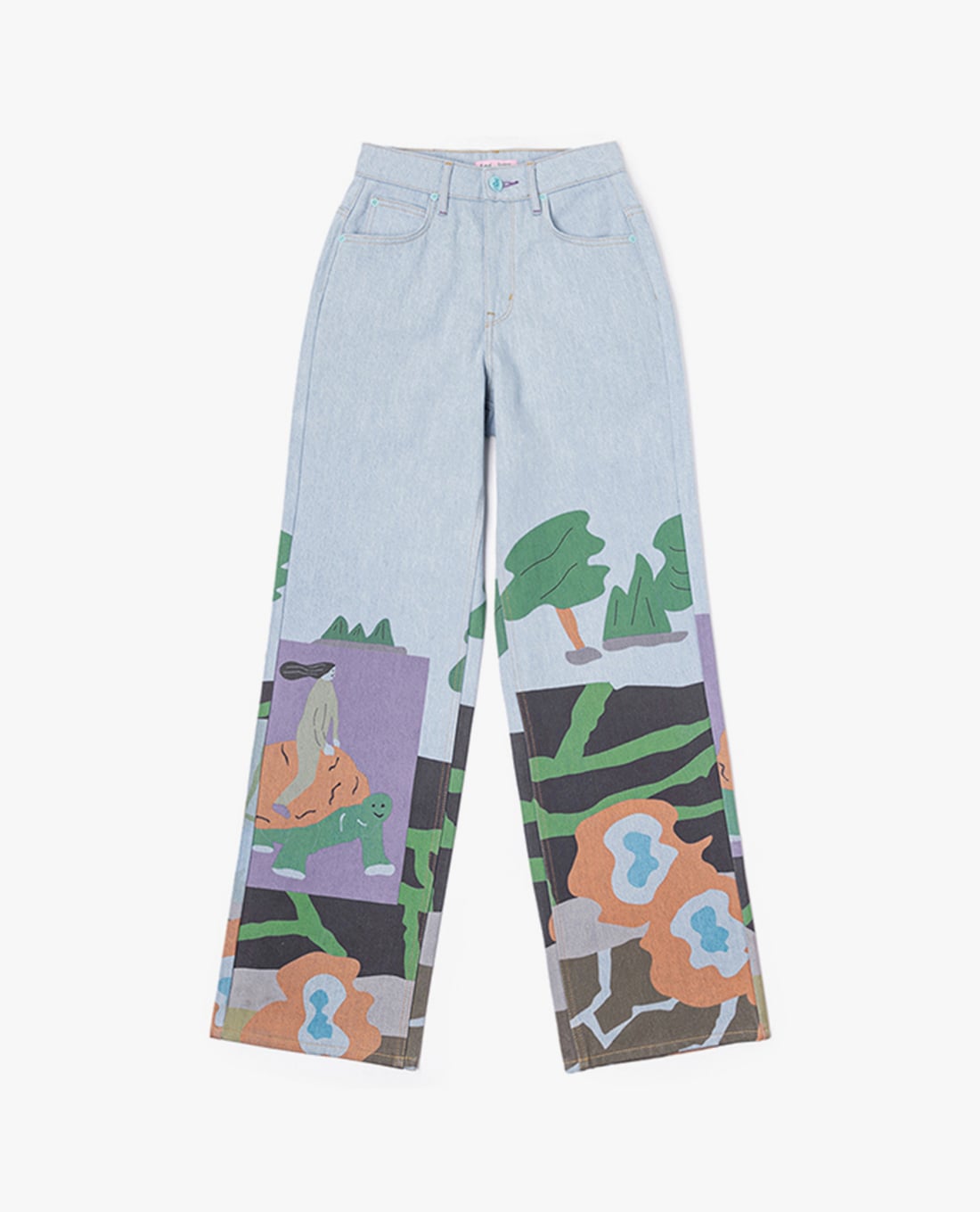 LEE - Quần jeans nữ ống rộng 428 Lisa