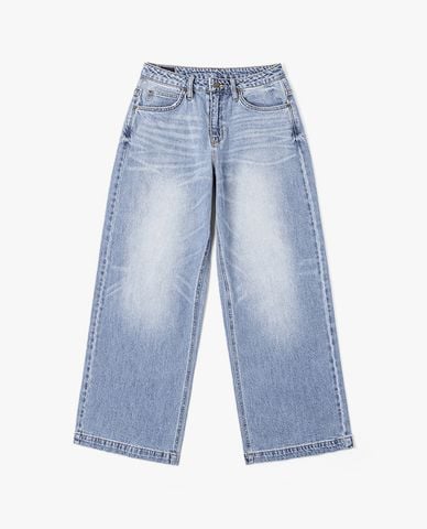  LEE - Quần jeans nữ ống rộng 
