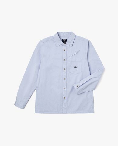  LEE - Áo sơ mi nam cổ bẻ tay dài 101+ Comfort 