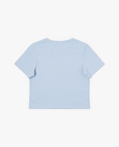  LEE - Áo croptop nữ cổ tròn tay ngắn Modern Regular 
