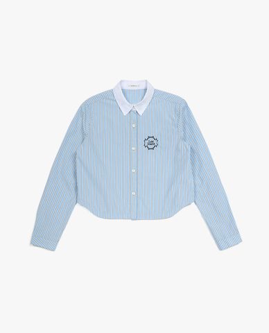 LEE - Áo sơ mi nữ phom croptop Modern Seasonal 