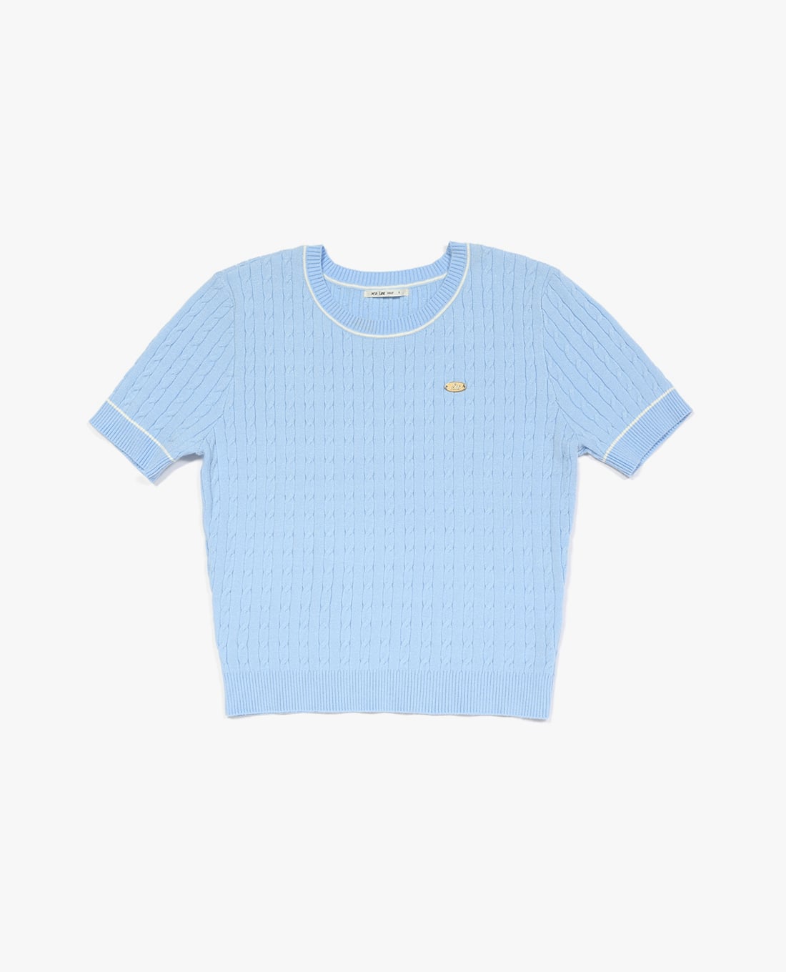 LEE - Áo sweater nữ cổ tròn tay ngắn Modern Seasonal