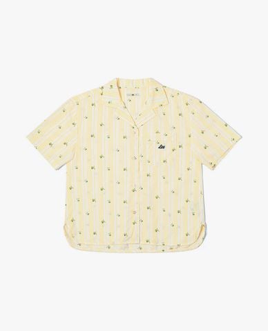  LEE - Áo sơ mi nữ cổ bẻ tay ngắn Modern Seasonal 