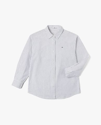  LEE - Áo sơ mi nữ cổ bẻ tay dài Modern Oversized 