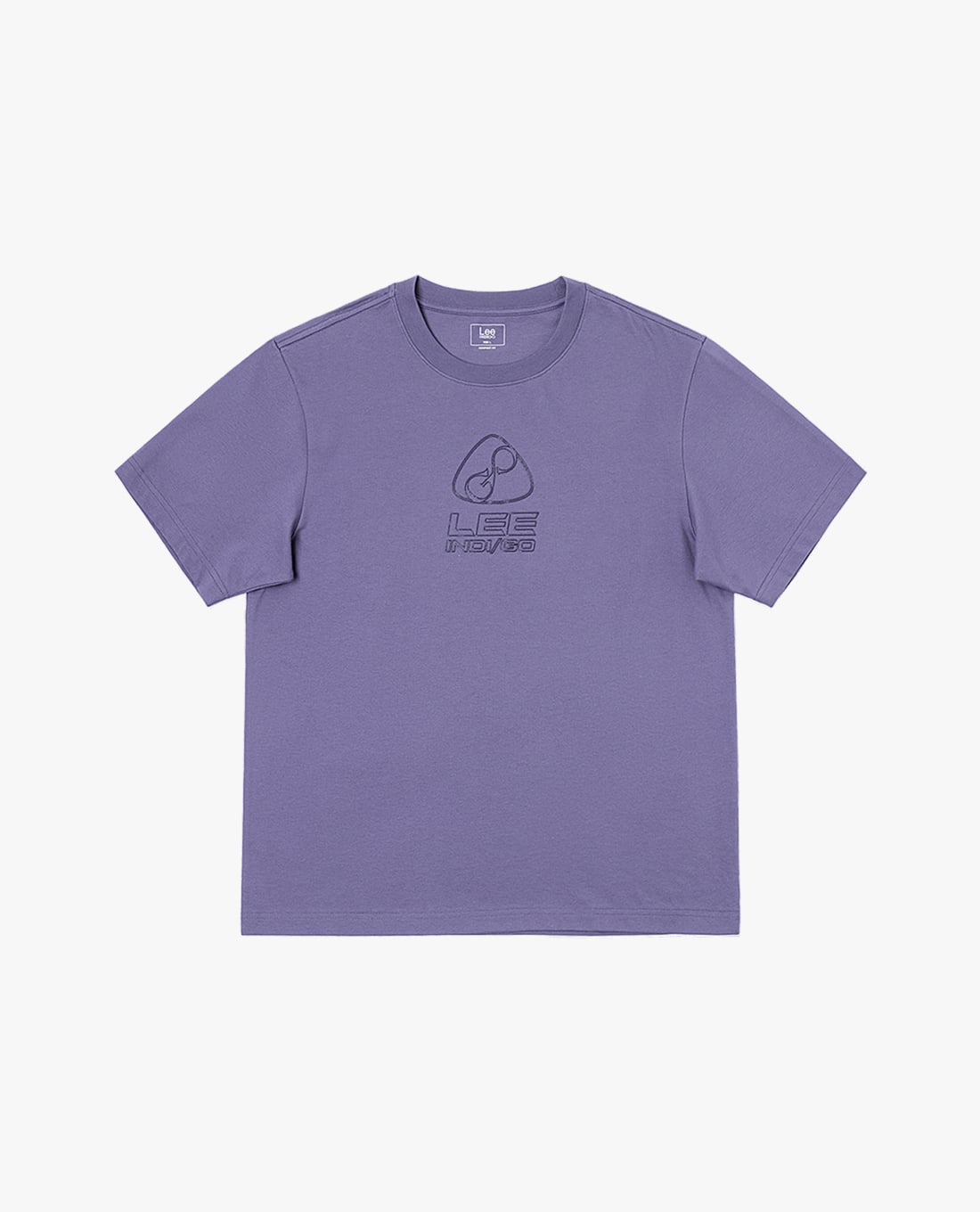 LEE - Áo thun nam cổ tròn tay ngắn Indigo Comfort