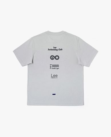  LEE - Áo thun nam cổ tròn tay ngắn Indigo Comfort 