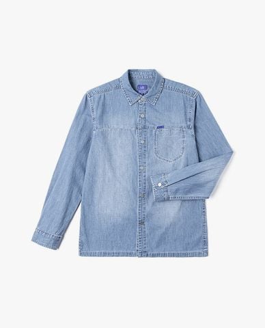  LEE - Áo sơ mi denim nam Indigo ComFort 