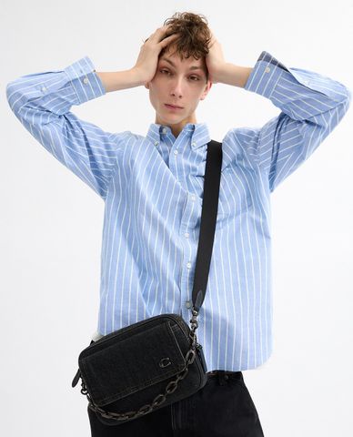  COACH - Túi đeo chéo nam chữ nhật Charter 24 