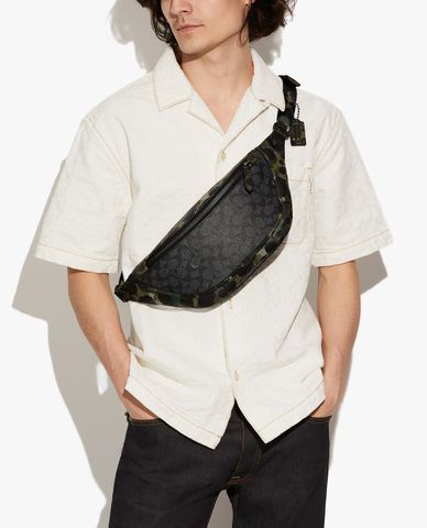  COACH - Túi bao tử nam League 