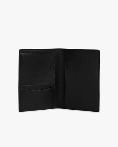  COACH - Ví đựng passport nam Signature Canvas With Patches 