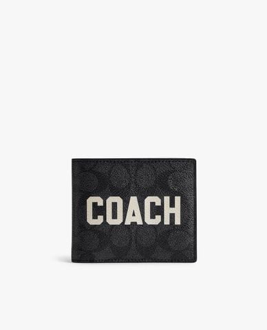  COACH - Ví nam dáng ngắn 3 In 1 With Coach Graphic 