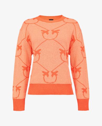  PINKO - Áo len nữ cổ tròn tay dài Abbey Road 