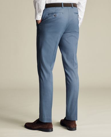  CHARLES TYRWHITT - Quần âu nam Smart Stretch Texture 