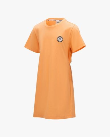  SKECHERS - Đầm polo mini bé gái in hoạ tiết 