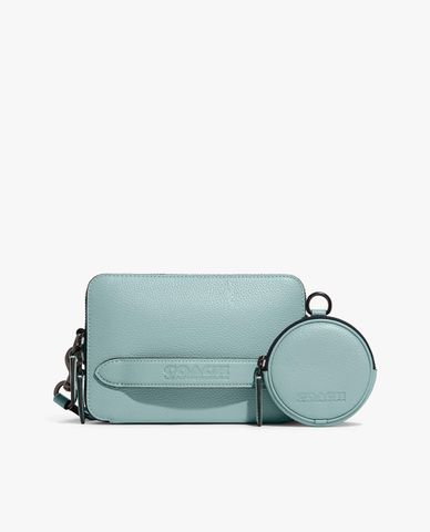 COACH - Túi đeo chéo nam chữ nhật Charter With Hybrid Pouch 