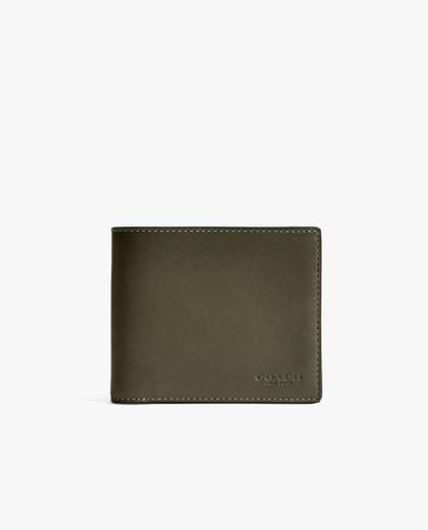  COACH - Ví ngắn nam phối logo tinh tế 3-IN-1 