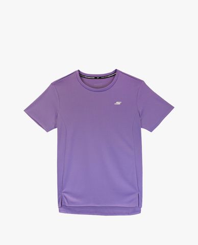  SKECHERS - Áo thun thể thao nữ ngắn tay năng động 