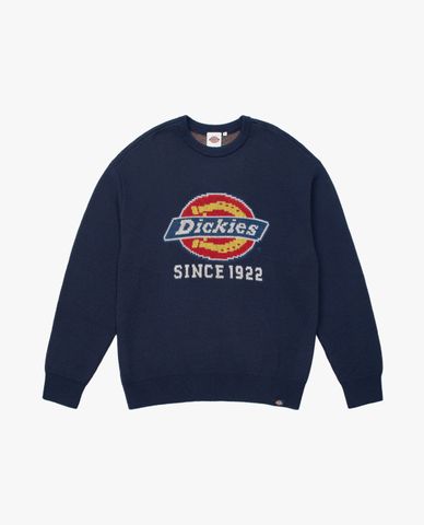  DICKIES - Áo sweatshirt nam cổ tròn tay dài phối logo 