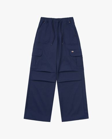  DICKIES - Quần nữ ống rộng lưng thun phối túi năng động 