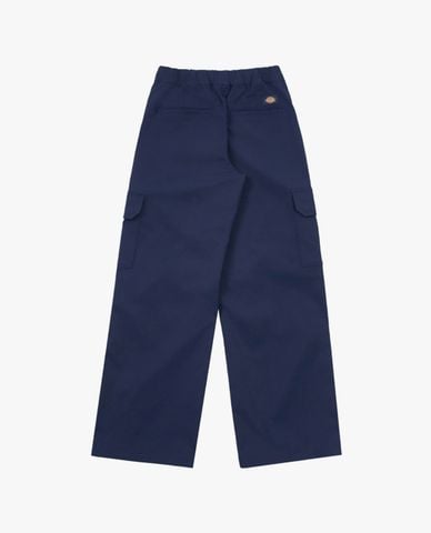  DICKIES - Quần nữ ống rộng lưng thun phối túi năng động 