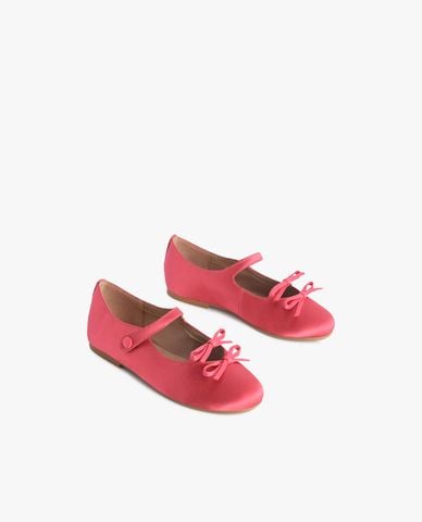  PEDRO - Giày đế bệt bé gái phối nơ nhỏ thời trang 