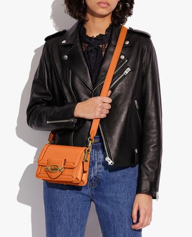 COACH - Túi đeo chéo nữ nắp gập Hero 