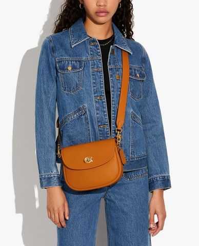  COACH - Túi đeo chéo nữ nắp gập Willow 