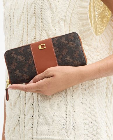  COACH - Ví nữ dáng dài Essential Slim Accordion 