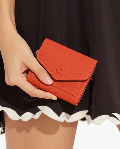  COACH - Ví nữ dáng ngắn nắp gập Wyn Small 