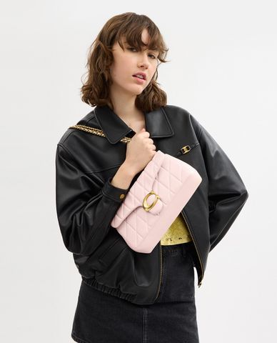  COACH - Túi đeo chéo nữ phom chữ nhật nắp gập Tabby 26 