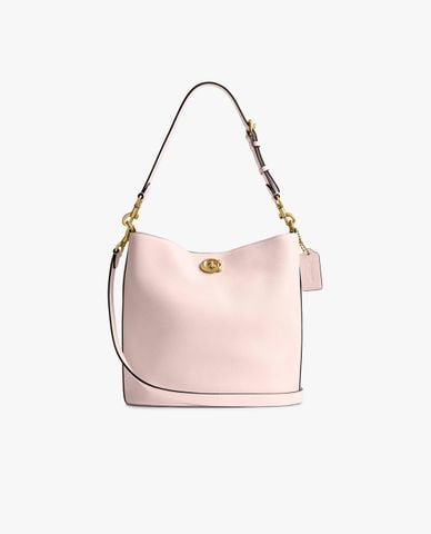  COACH - Túi đeo vai nữ phom hình trụ Willow Soft 