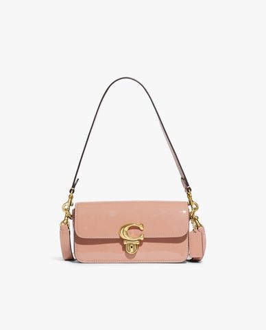  COACH - Túi đeo vai nữ phom chữ nhật nắp gập thanh lịch 