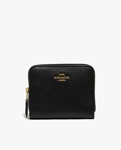  COACH - Ví nữ phom vuông phối zip Billfold 