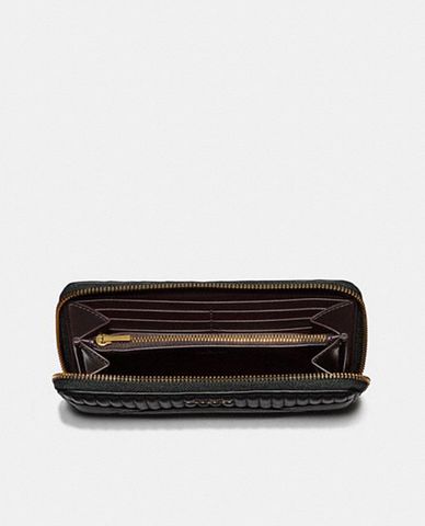  COACH - Ví nữ cầm tay chữ nhật Deco Quilting Accordion Zip 