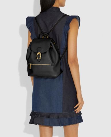  COACH - Balo nữ dây rút Evie 