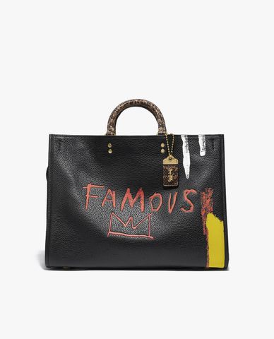  COACH - Túi đeo vai nữ Coach X Jean Michel Basquiat Rogue 39 